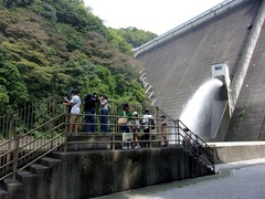石手川ダムの写真