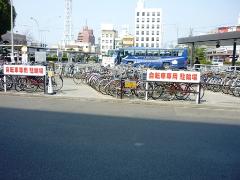 松山駅前第4駐輪場の写真です