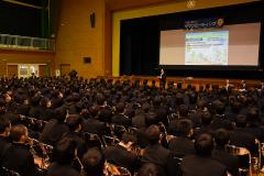 松山東高等学校タウンミーティングの様子1