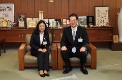 和田薫さんと市長