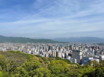 松山城からの眺望景観