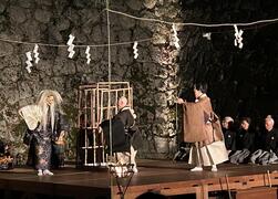 二之丸薪能写真