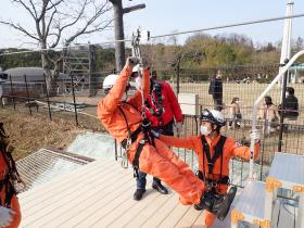 要救助者の姿勢確認