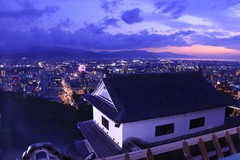 天守からの夜景