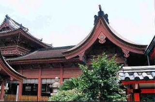 伊佐爾波神社申殿及び廊下　1棟