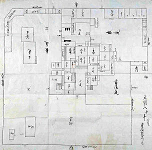 重要文化財豊島家住宅建築図面　5枚