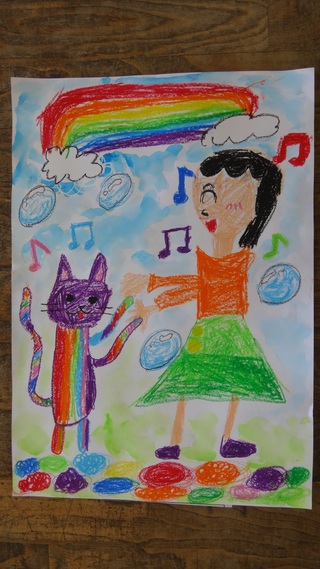 にじまほうのねこ