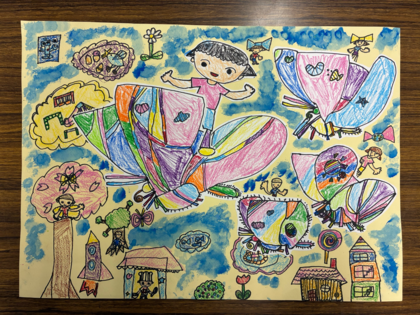 すてきなにじいろちょうちょ