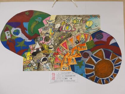 エイリアンと人間が楽しむスペースワールド