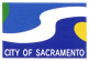 サクラメント市の旗