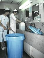 渇水時の病院