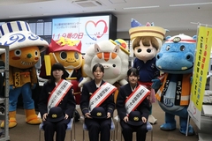 記念撮影の画像