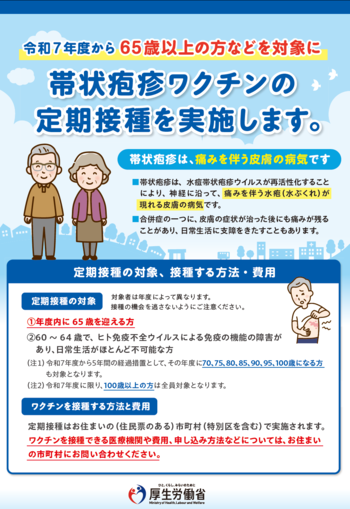 厚生労働省リーフレット表