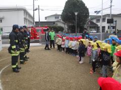 避難訓練の様子