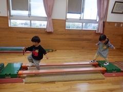 巧技台の様子