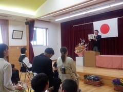 入園式の様子