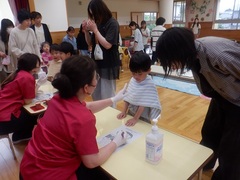 幼児の様子