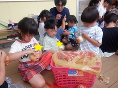 幼児の様子