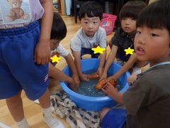 幼児の様子
