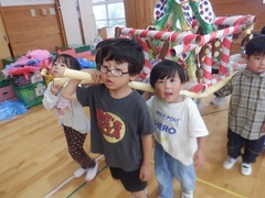 幼児の様子