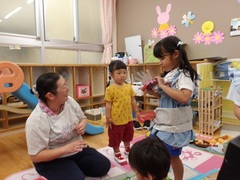 幼児の様子