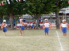 運動会の写真