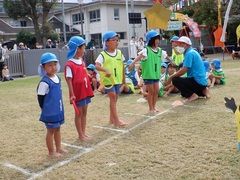 運動会の写真