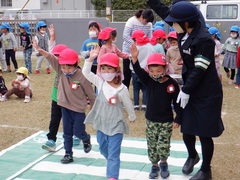 交通安全教室の写真