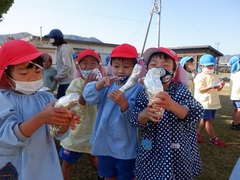 焼き芋パーティーの写真