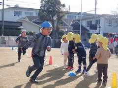 こどもだけのマラソン大会の写真