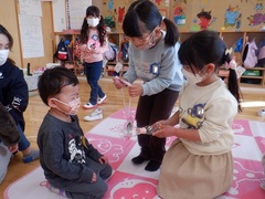 新入園児一日入園の写真