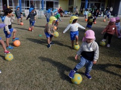 サッカー教室の写真