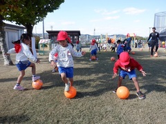 サッカー教室の写真