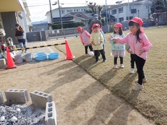 焼き芋パーティーの写真