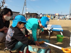 かき氷屋さんの様子