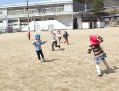 ラグビーの様子