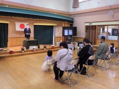 入園式の様子