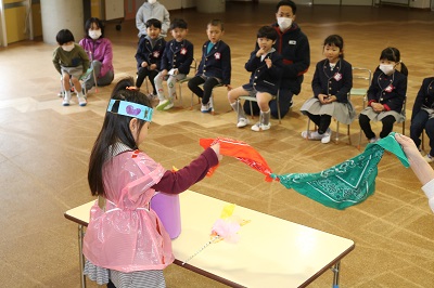 幼児の様子