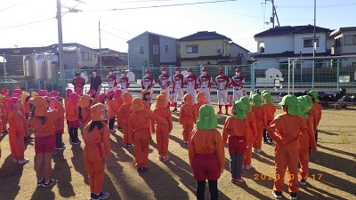 幼児の様子