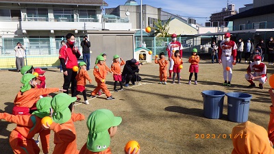 幼児の様子