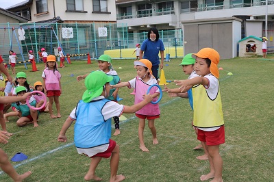 幼児の様子