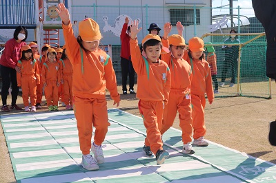 幼児の様子