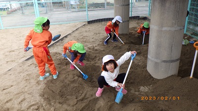 幼児の様子