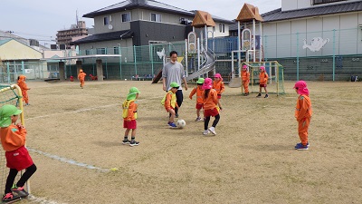 幼児の様子