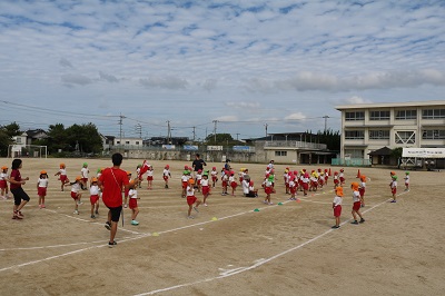 幼児の様子