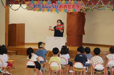 幼児の様子