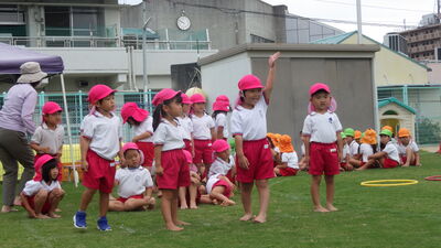 幼児の様子