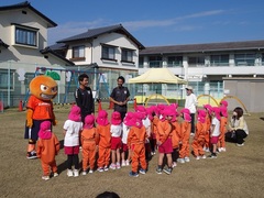 日曜参観日の写真