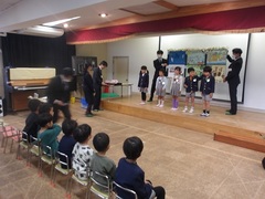 日曜参観日の写真