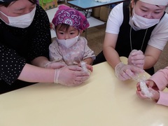 おにぎりパーティーの写真